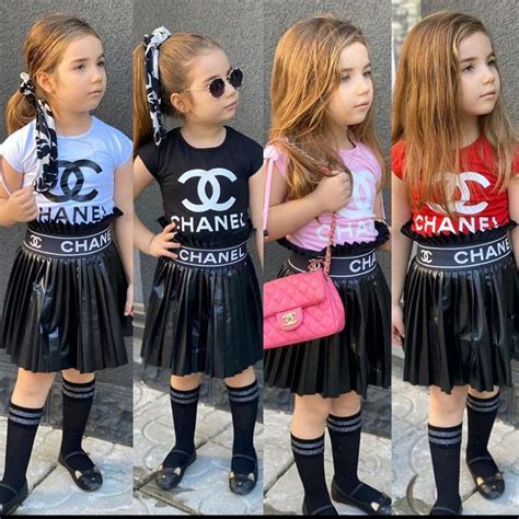 chanel kids' clothing|Chanel outfits for kids.